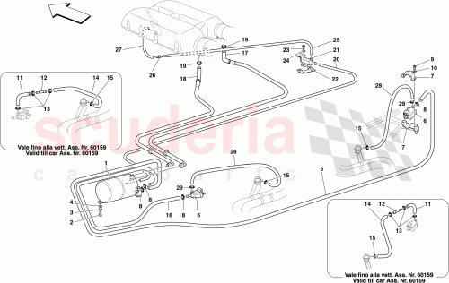 Part Diagram for Ferrari 13432270