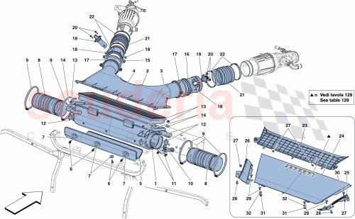 Part Diagram for Ferrari 318481