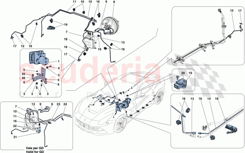 Part Diagram for Ferrari 275077