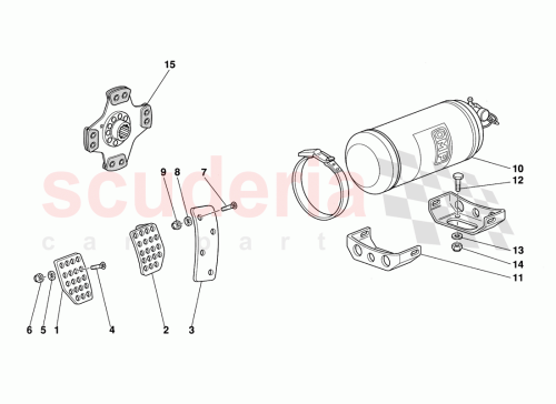 Part Diagram for Ferrari 80365900