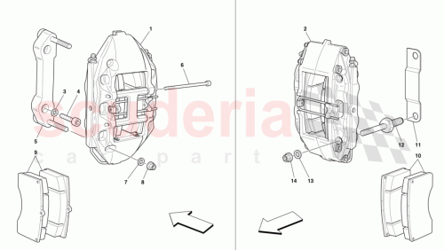 Part Diagram for Ferrari 183288