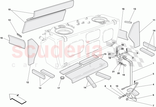 Part Diagram for Ferrari 199449