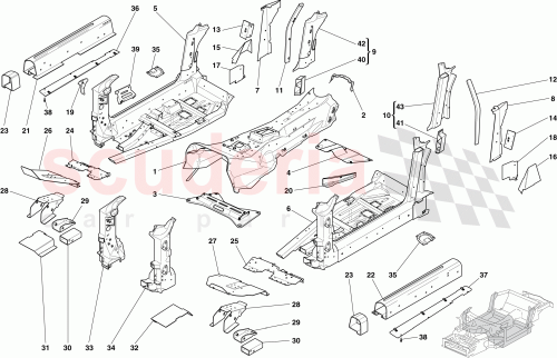 Part Diagram for Ferrari 985199925