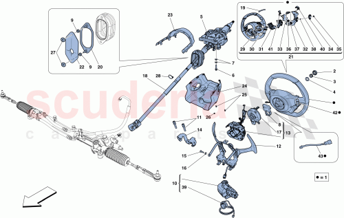 Part Diagram for Ferrari 255426
