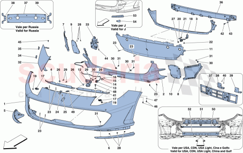 Part Diagram for Ferrari 782293