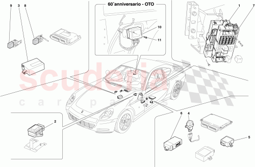 Part Diagram for Ferrari 209877