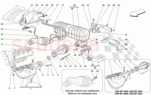 Part Diagram for Ferrari 66233400