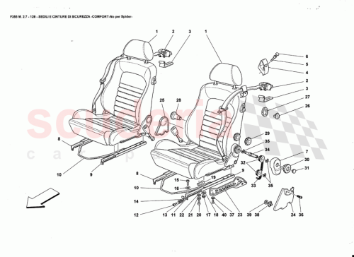 Part Diagram for Ferrari 643397