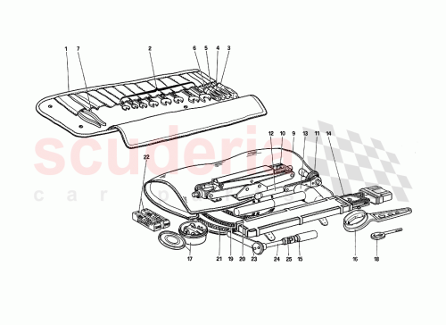 Part Diagram for Ferrari 101518