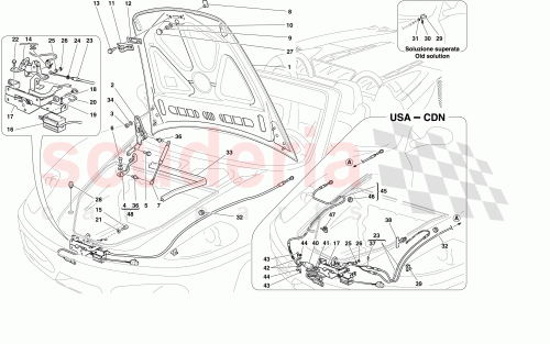Part Diagram for Ferrari 80136300