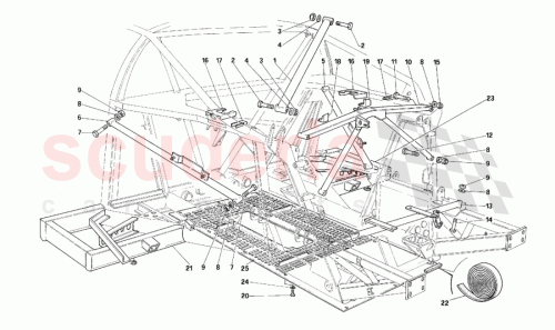 Part Diagram for Ferrari 62453300