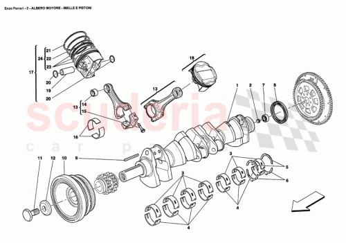Part Diagram for Ferrari 188521