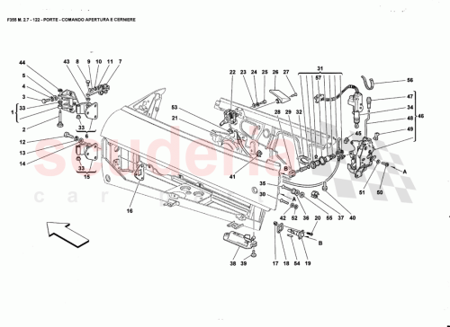 Part Diagram for Ferrari 64829700