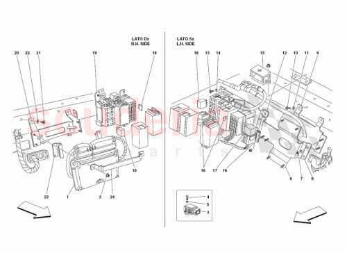 Part Diagram for Ferrari 188172