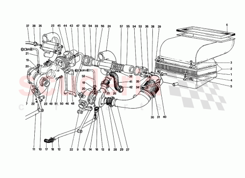 Part Diagram for Ferrari 15890211