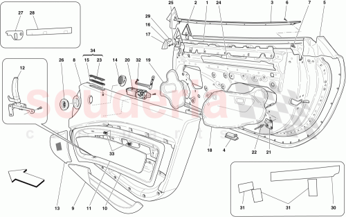 Part Diagram for Ferrari 80966100