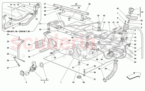 Part Diagram for Ferrari 179178