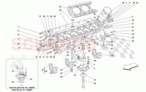 Part Diagram for Ferrari 173504