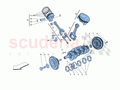 Part Diagram for Ferrari 263328