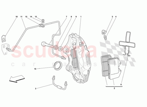 Part Diagram for Ferrari 211299