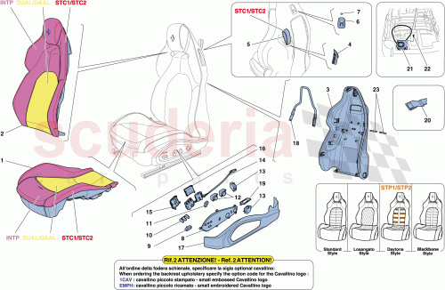 Part Diagram for Ferrari 87502400