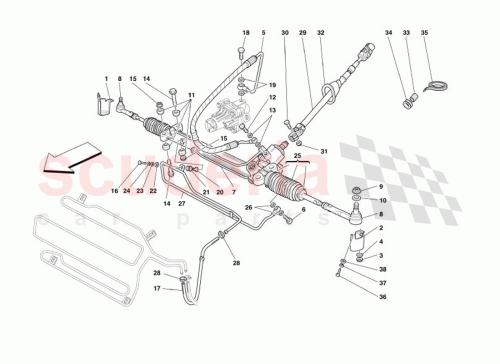 Part Diagram for Ferrari 158016