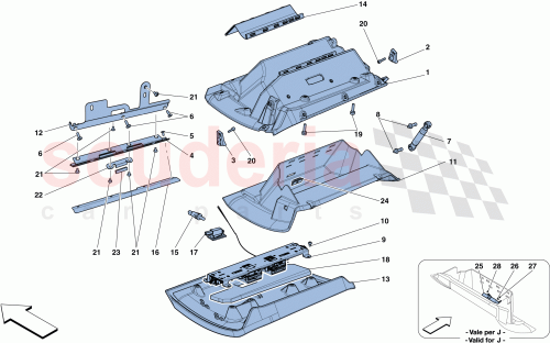 Part Diagram for Ferrari 84749000
