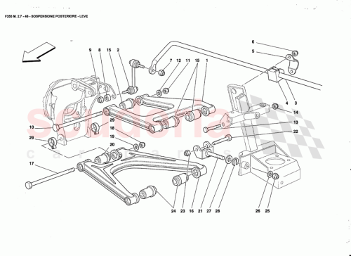Part Diagram for Ferrari 161572