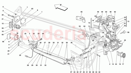 Part Diagram for Ferrari 164089