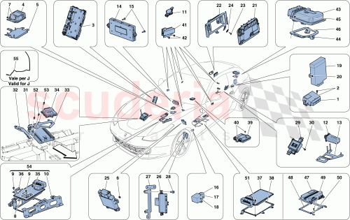 Part Diagram for Ferrari 333951