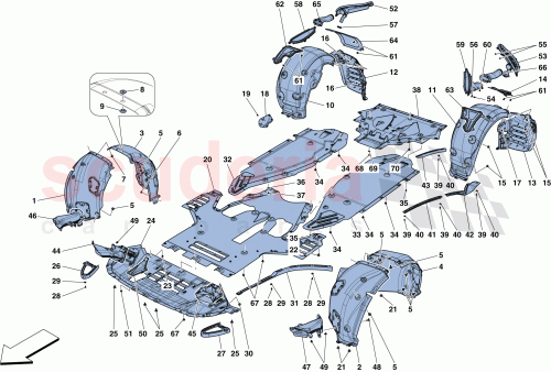 Part Diagram for Ferrari 88064400