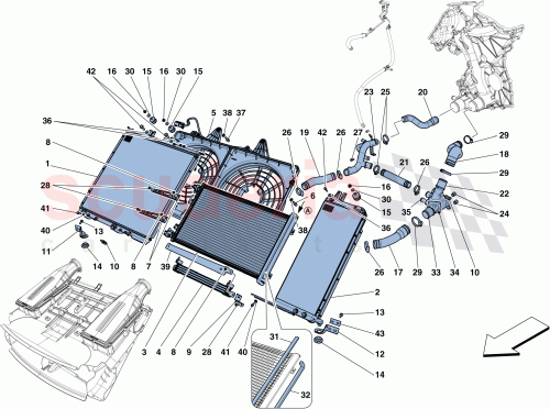 Part Diagram for Ferrari 333926