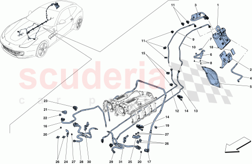 Part Diagram for Ferrari 312802