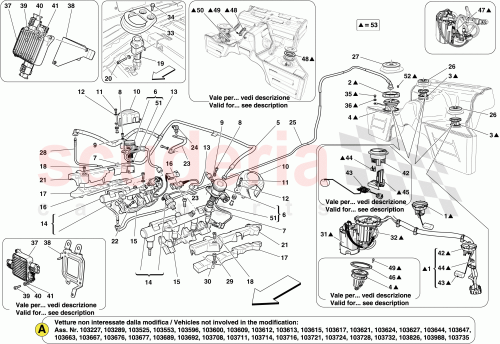 Part Diagram for Ferrari 82128500