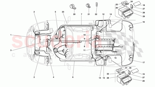 Part Diagram for Ferrari 161428