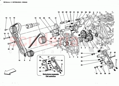 Part Diagram for Ferrari 184986