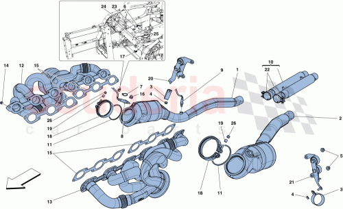 Part Diagram for Ferrari 302221