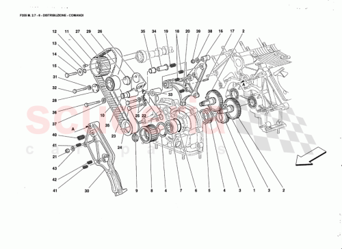 Part Diagram for Ferrari 167464