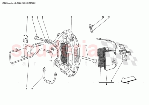 Part Diagram for Ferrari 193132