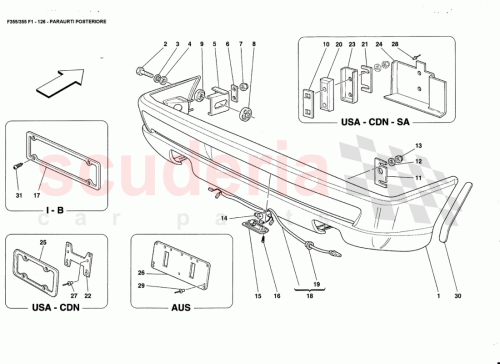 Part Diagram for Ferrari 65625200