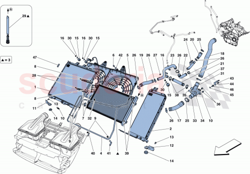 Part Diagram for Ferrari 325662