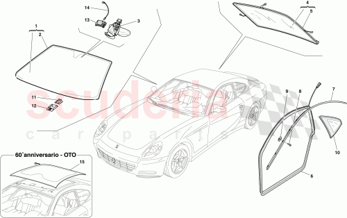 Part Diagram for Ferrari 81400000