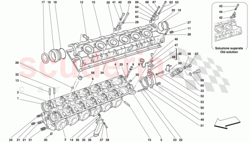 Part Diagram for Ferrari 153194