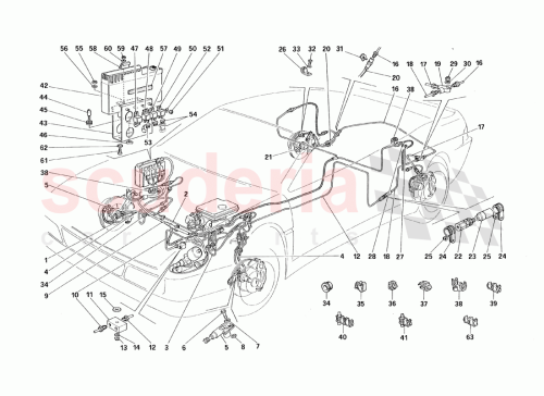 Part Diagram for Ferrari 143639