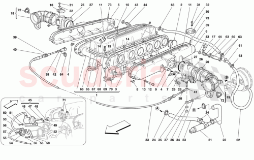 Part Diagram for Ferrari 171006