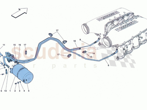 Part Diagram for Ferrari 278295