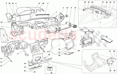Part Diagram for Ferrari 67184300