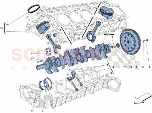 Part Diagram for Ferrari 327386