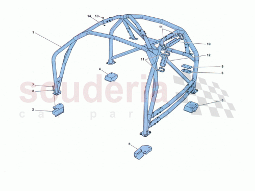 Part Diagram for Ferrari 83109200