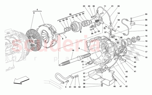 Part Diagram for Ferrari 174470